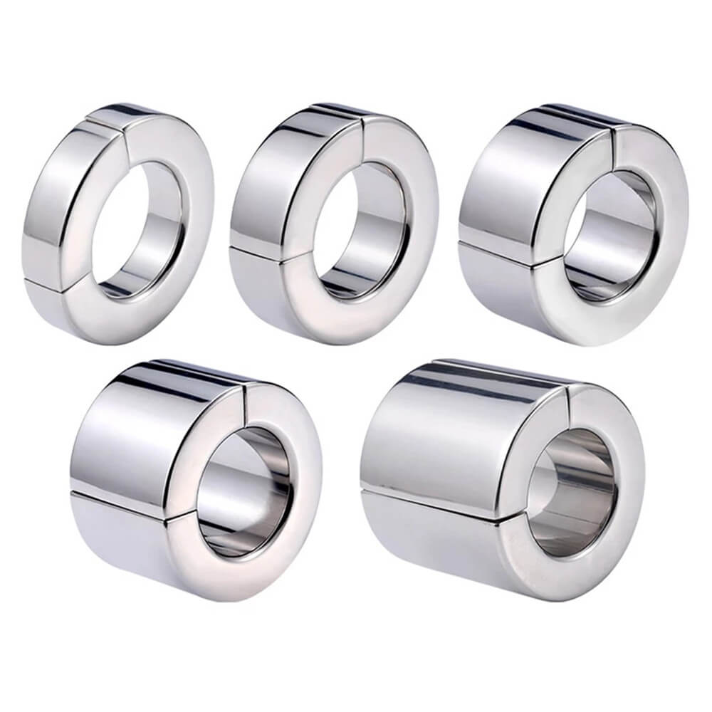 Stainless Steel Magnetic Ball Stretcher Testis Weight For Men