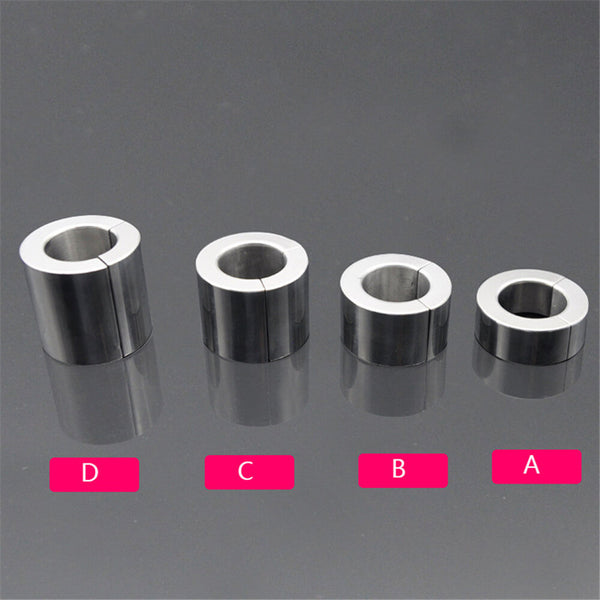 Magnetic Stainless Steel Ball Stretcher Testis Weight Sex Toy