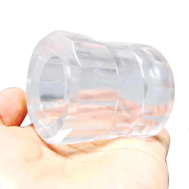 Soft TPR Ball Stretcher Scrotum Bondage Sex Toy For Men