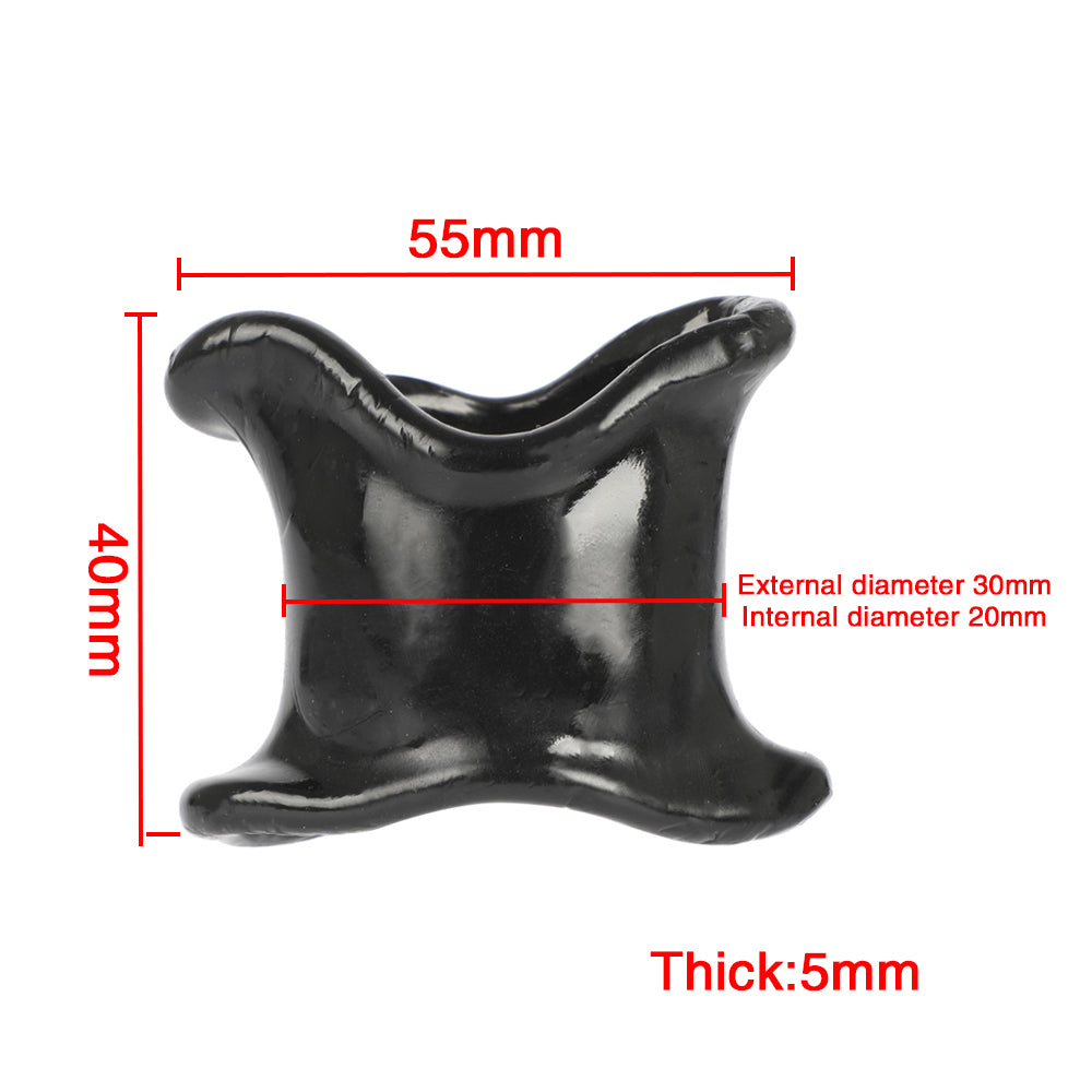 Penis Scrotum Ball Stretcher Soft TPE Sex Toy For Adult Men