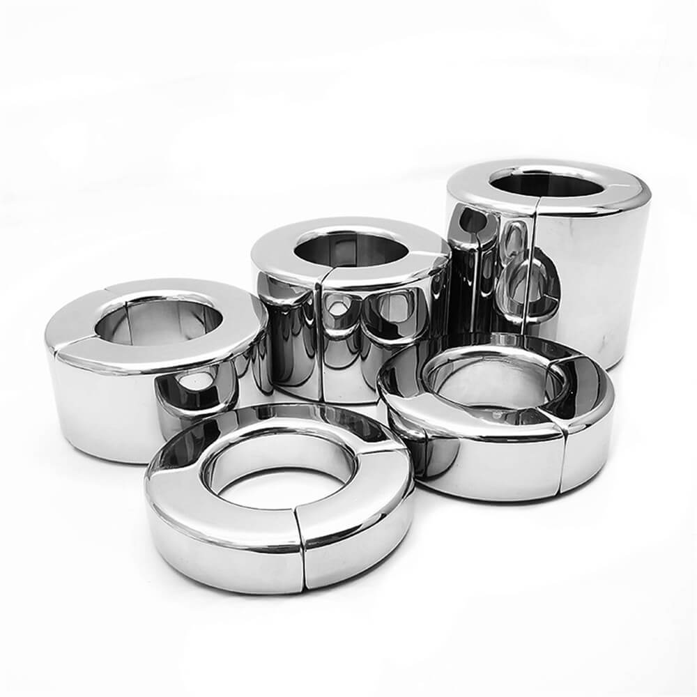 Stainless Steel Magnetic Ball Stretcher Testis Weight For Men