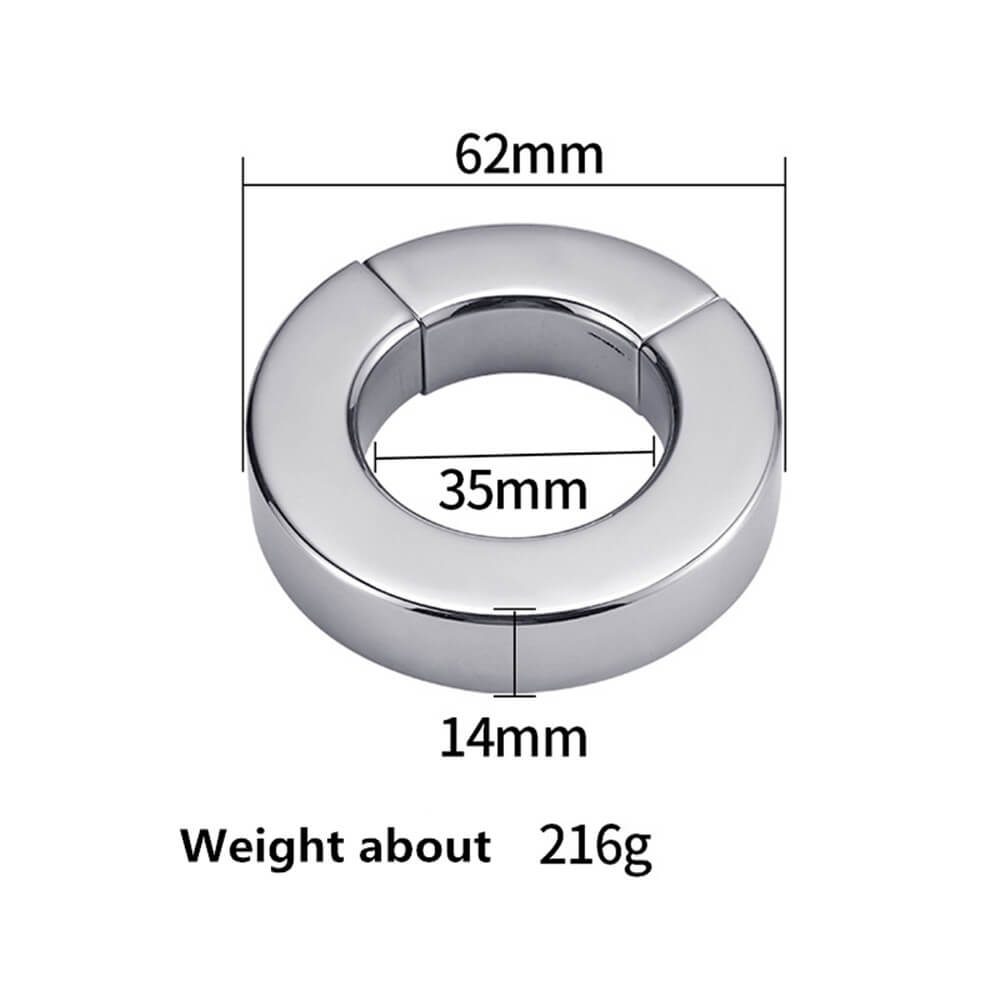 Stainless Steel Magnetic Ball Stretcher Testis Weight For Men