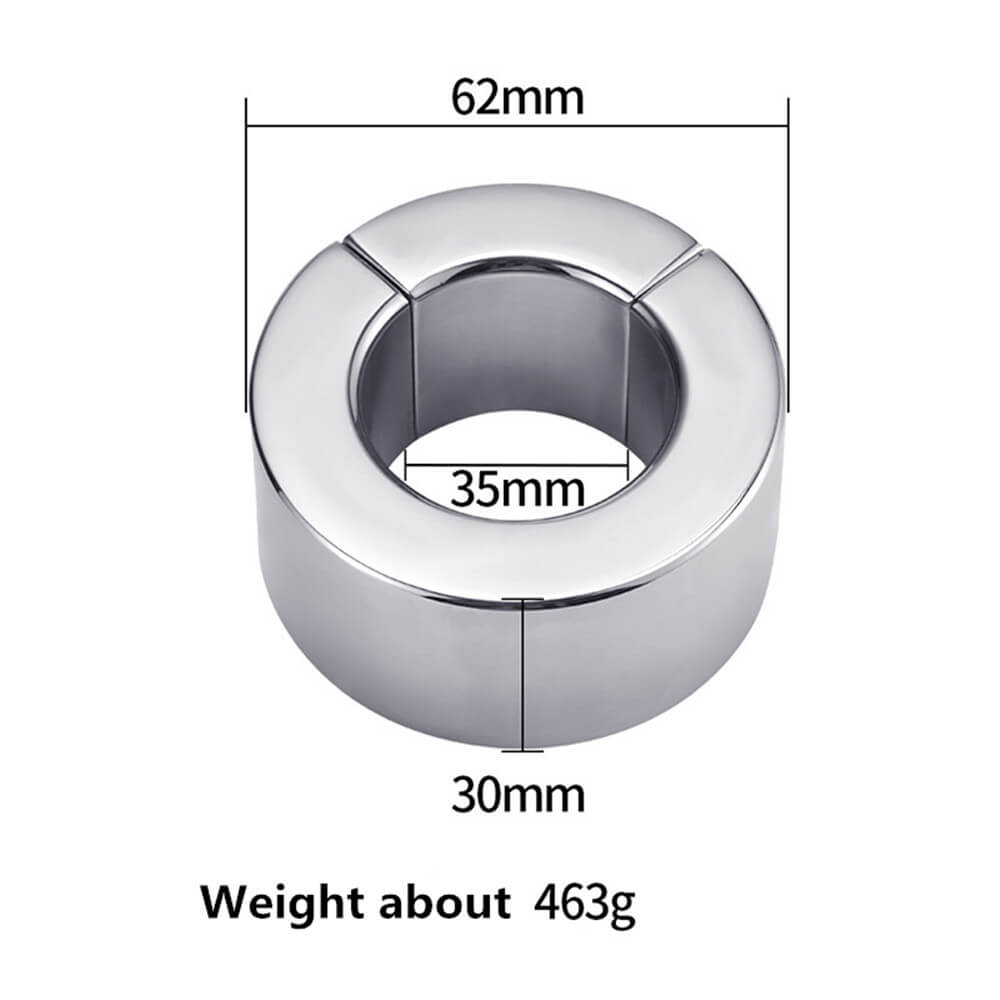 Stainless Steel Magnetic Ball Stretcher Testis Weight For Men