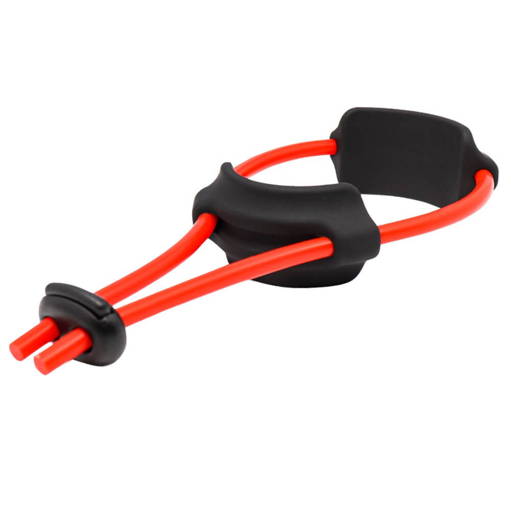 Adjustable Soft Silicone Ball Stretcher Scrotum Bondage Penis Ring