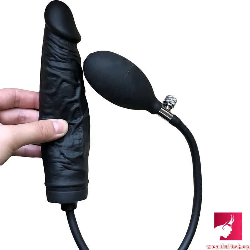 8.66in Realistic Inflatable Dildo For Women Couples Skin Feeling Dildo