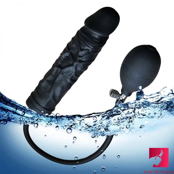 8.66in Realistic Inflatable Dildo For Women Couples Skin Feeling Dildo