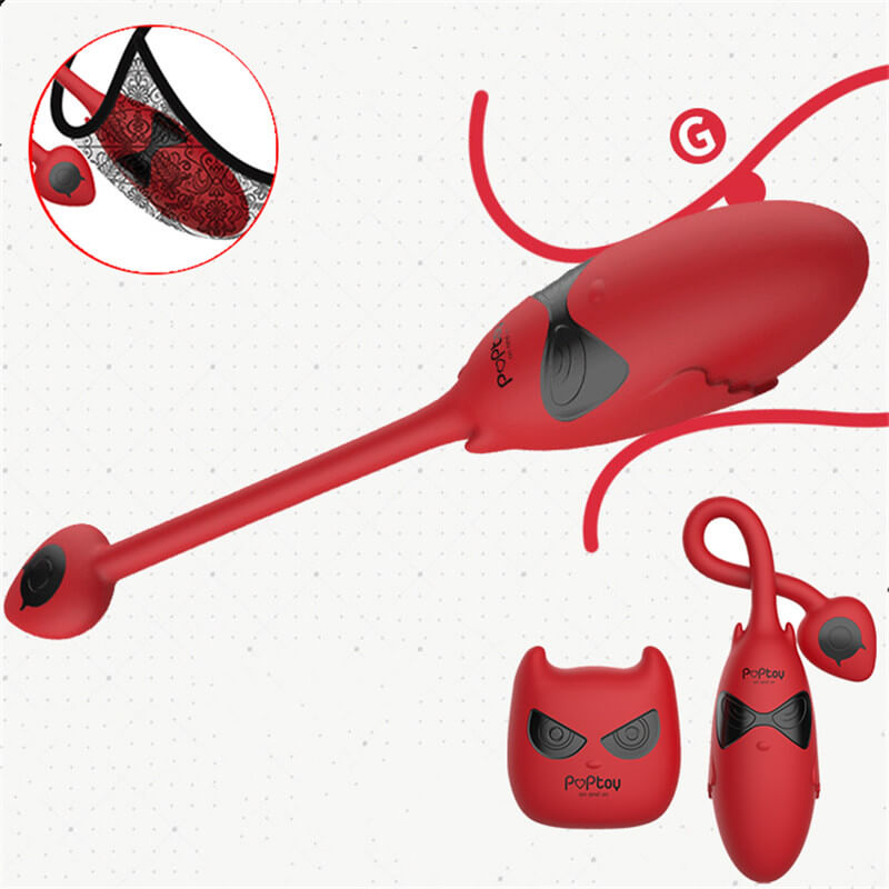 POPTOY IMP Demon Wireless Jump Egg 10 Frequencies Vibrator Weadultshop
