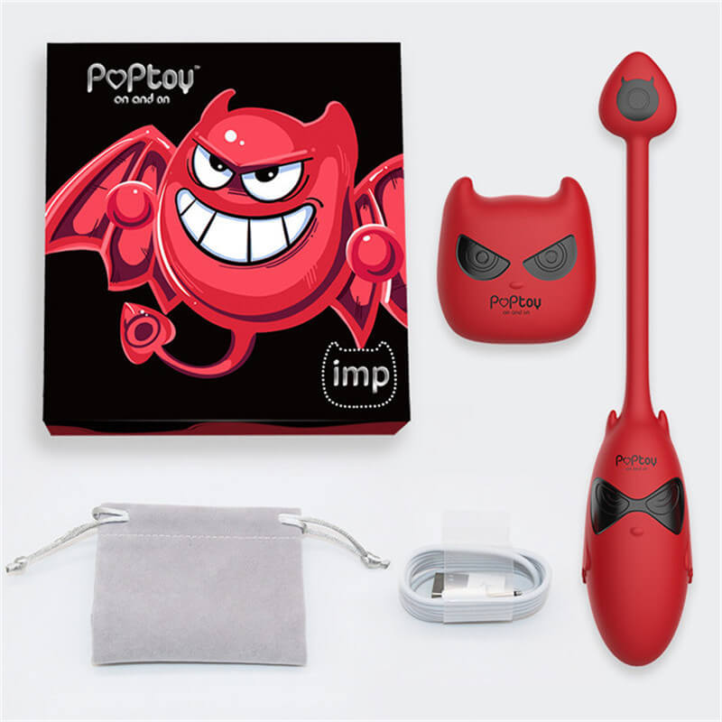 POPTOY IMP Demon Wireless Jump Egg 10 Frequencies Vibrator Weadultshop