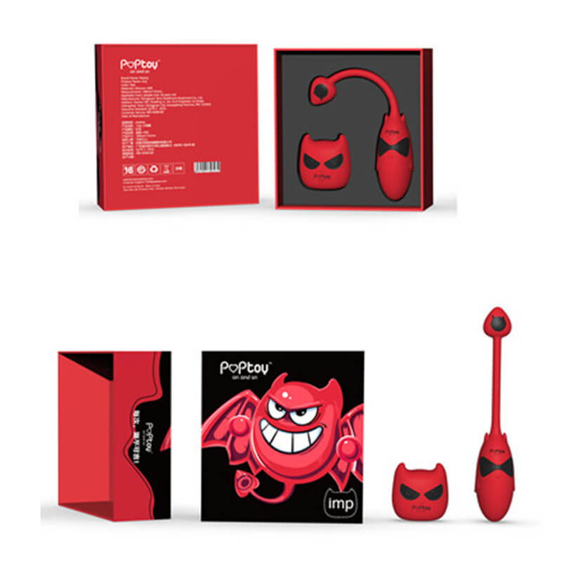 POPTOY IMP Demon Wireless Jump Egg 10 Frequencies Vibrator Weadultshop