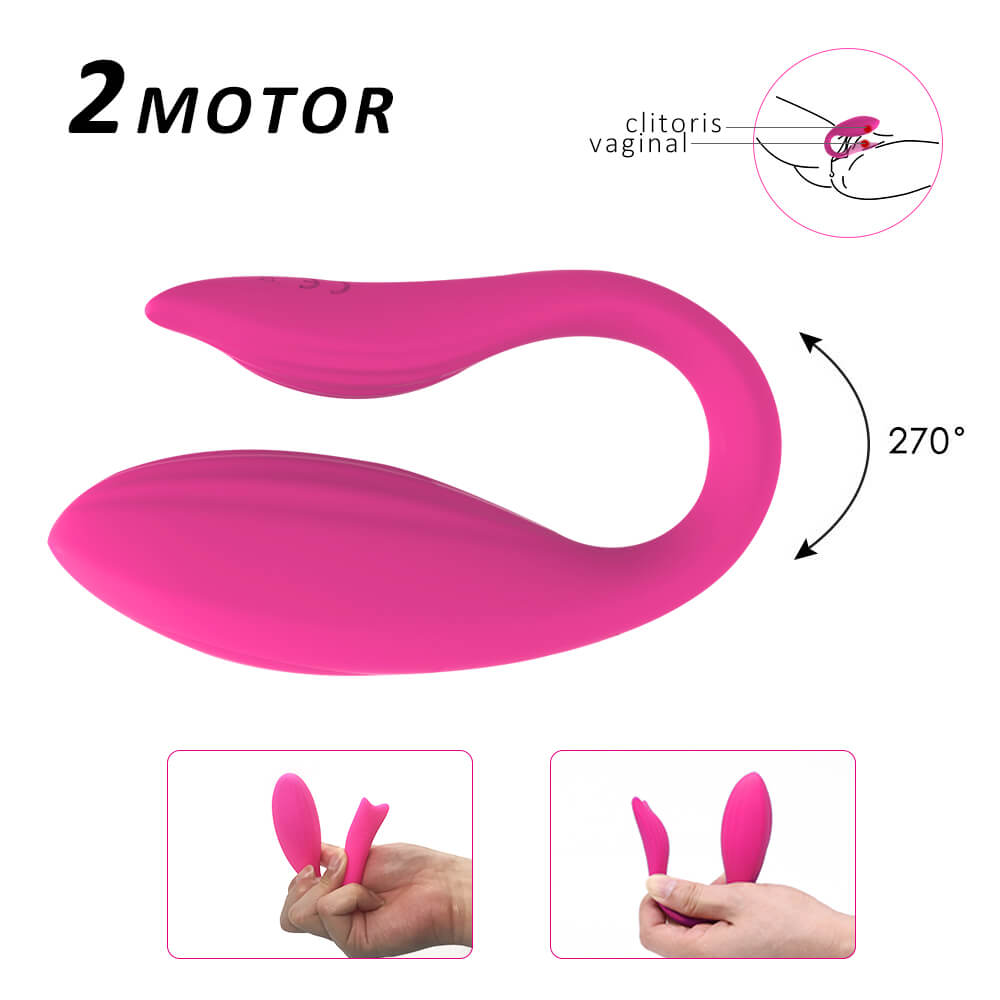 Remote Control Vibrator Wearable Mermaid Shape Sex Toy - Adult Toys
