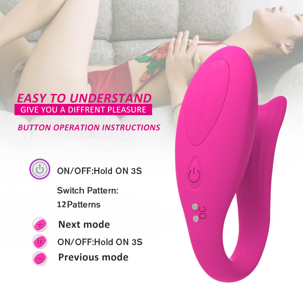 Remote Control Vibrator Wearable Mermaid Shape Sex Toy - Adult Toys