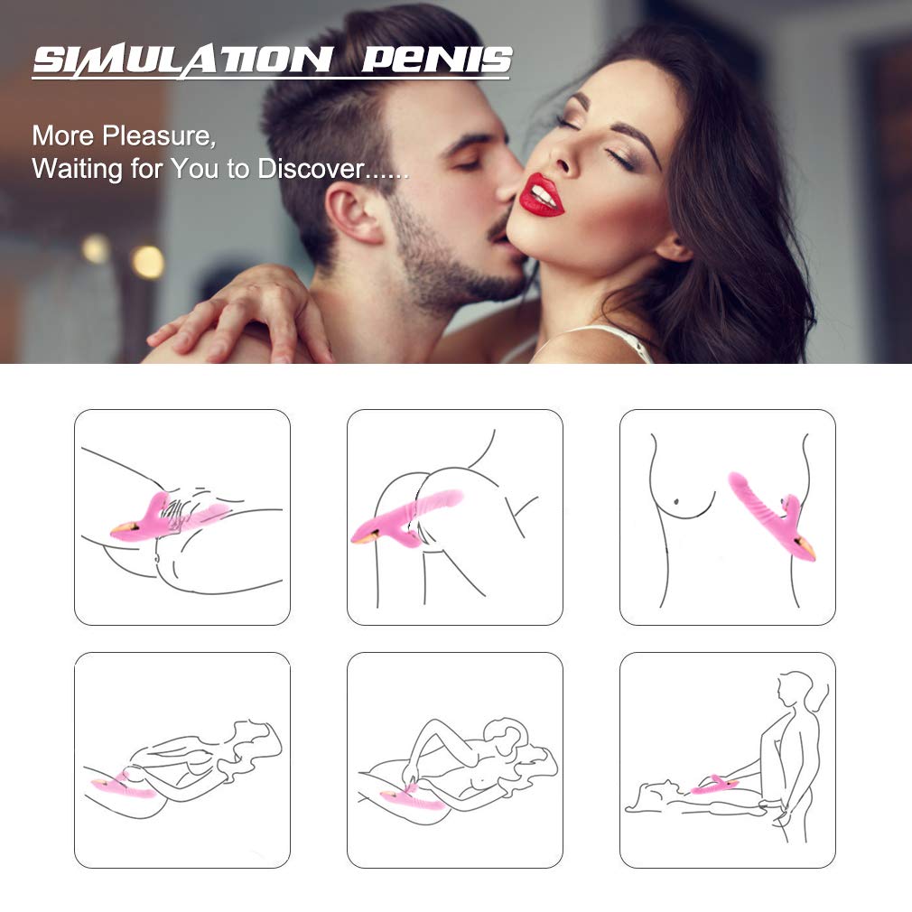 Clitoris Thrusting Sucking Vibranting G Spot Stimulator For Women - Adult Toys