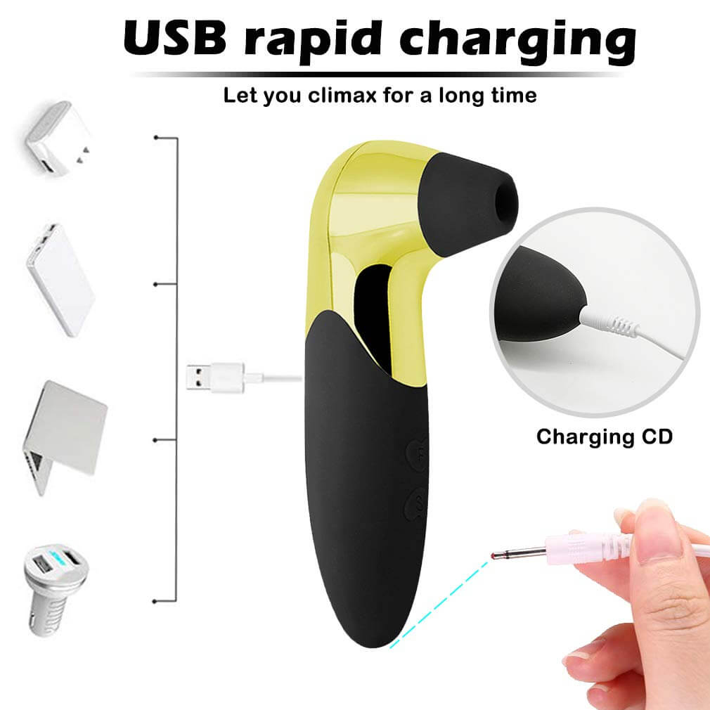 Suction Vibrator Pussy Sucking Nipples Stimulator - Adult Toys