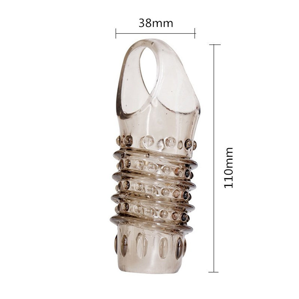 Silicone Penis Enlargement Sleeve Sex Toy weadultshop