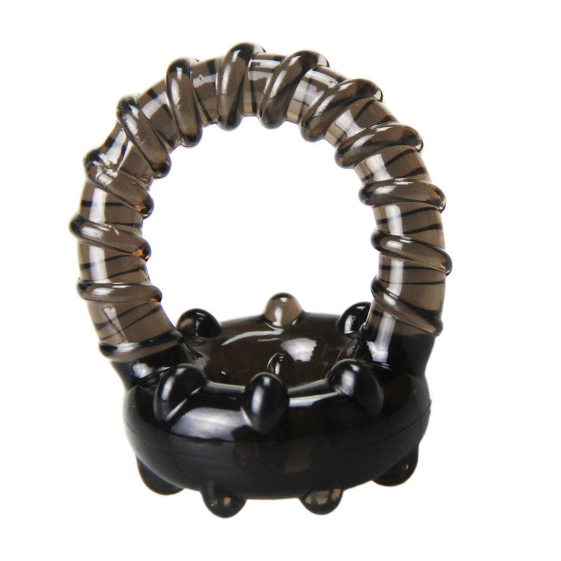 Triple Silicone Cock Ring For Men Delay Ejaculation Sex Toy - Adult Toys