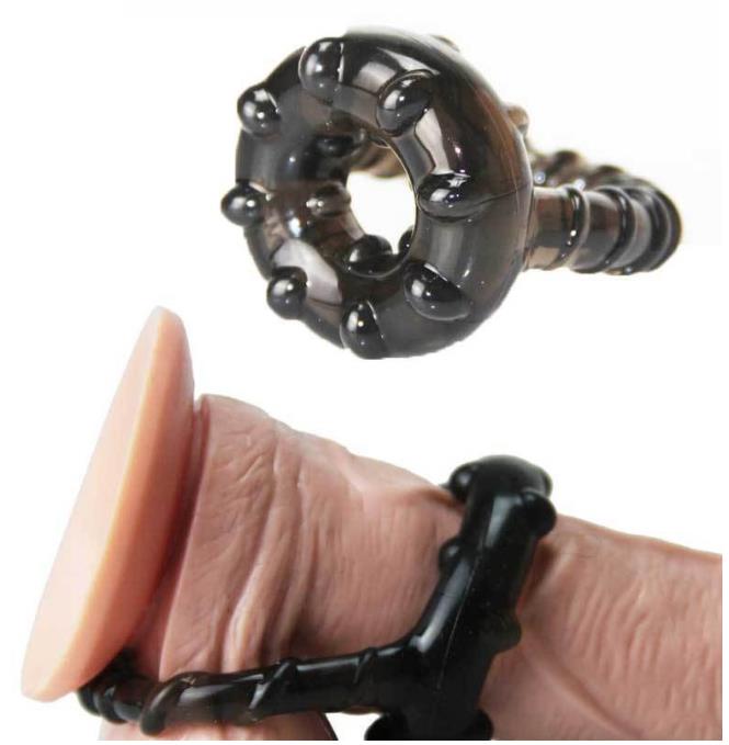 Triple Silicone Cock Ring For Men Delay Ejaculation Sex Toy - Adult Toys