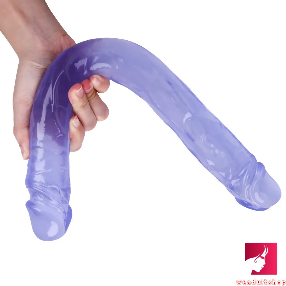 15.55in Women Sex Masturbation Double Ended Dildo Adult Toy
