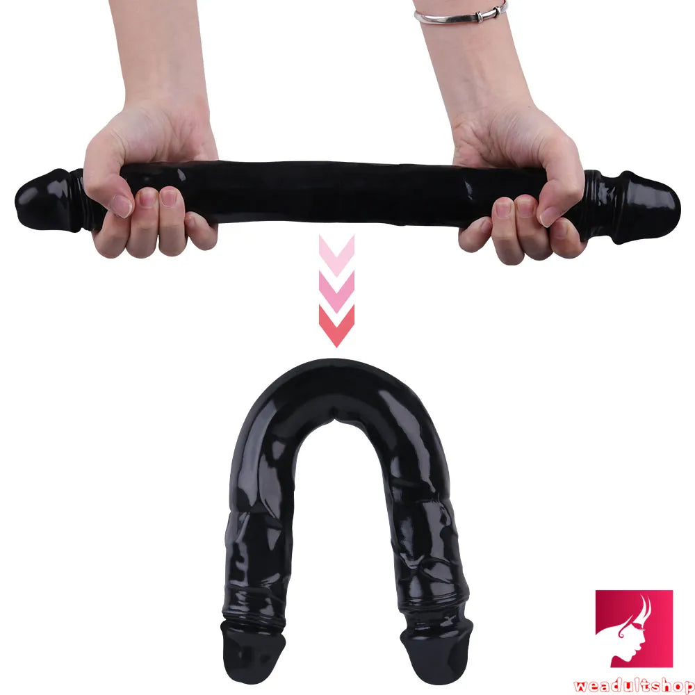 15.55in Women Sex Masturbation Double Ended Dildo Adult Toy