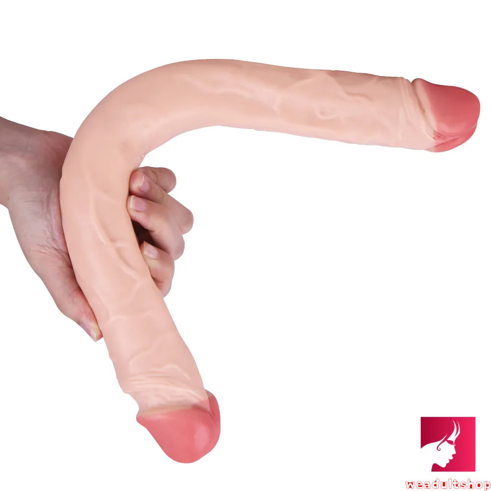 15.55in Women Sex Masturbation Double Ended Dildo Adult Toy