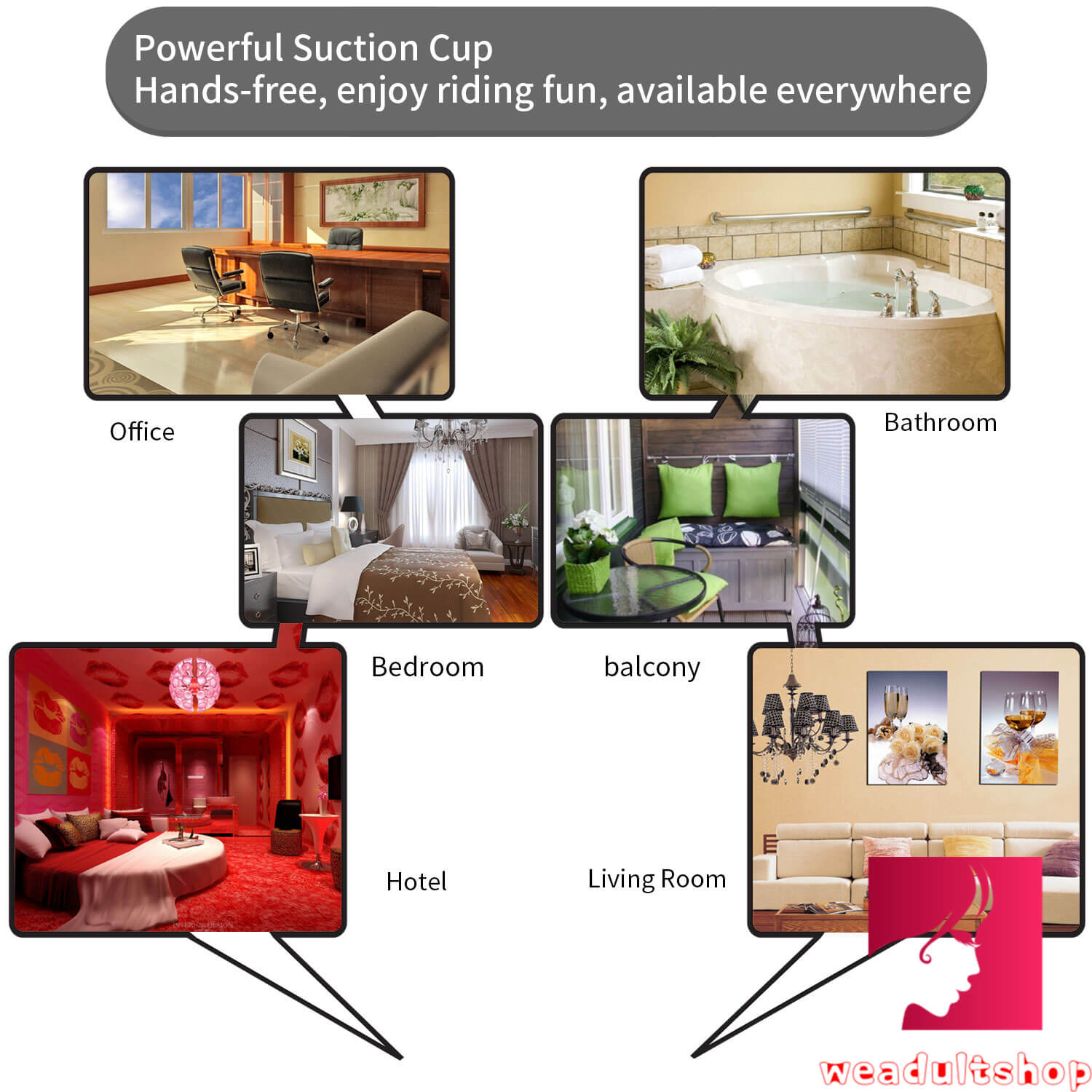 14.17in Realistic Double-Sided Dildo For Gay Lesbian weadultshop