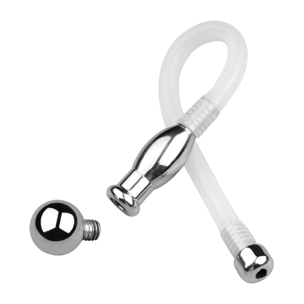 Detachable Stainless Steel Urethral Sounding Penis Plug Men Sex Toy Detachable Stainless Steel Urethral Sounding Penis Plug Men Sex Toy