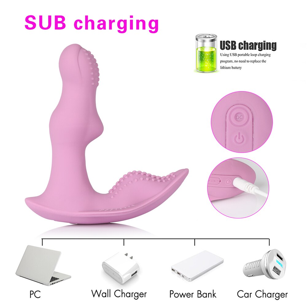Automatic Remote Control Wearable Waterproof Vibrator Weadultshop