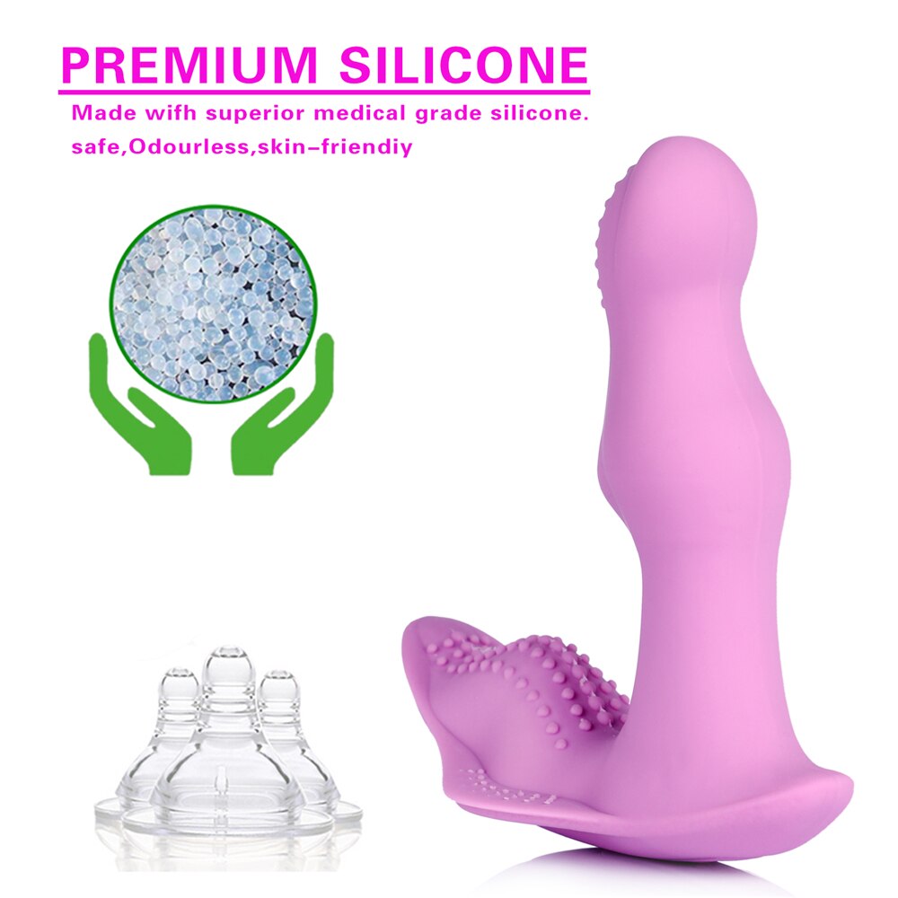 Automatic Remote Control Wearable Waterproof Vibrator Weadultshop