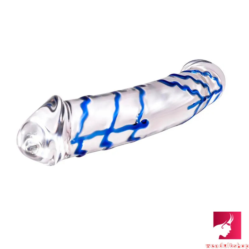 11.2in Top Quality Double Sided Glass Dildo For Anal Fucking