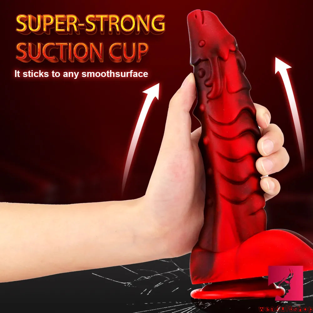 9.37in Premium Big Soft Dragon Dildo Adult Love Female Sex Toy