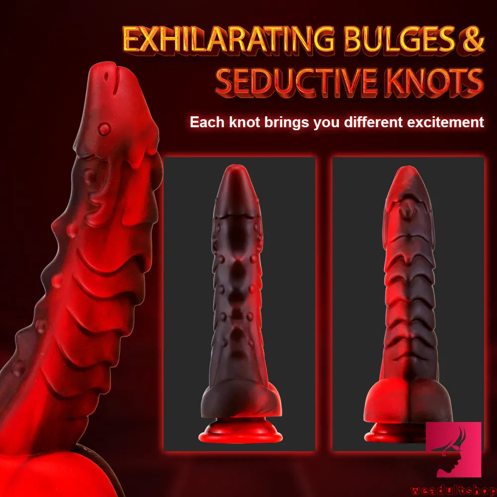 9.37in Premium Big Soft Dragon Dildo Adult Love Female Sex Toy