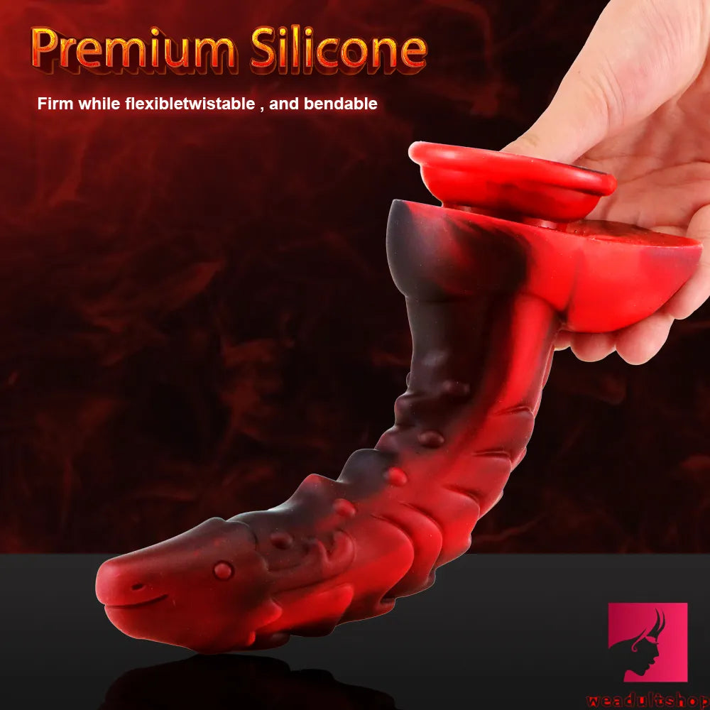 9.37in Premium Big Soft Dragon Dildo Adult Love Female Sex Toy