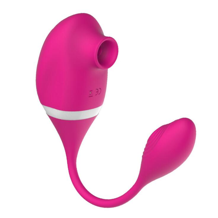 Sucker Shock-absorbing Double-headed Dual-use Vibrator Weadultshop