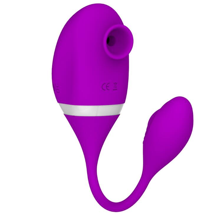 Sucker Shock-absorbing Double-headed Dual-use Vibrator Weadultshop