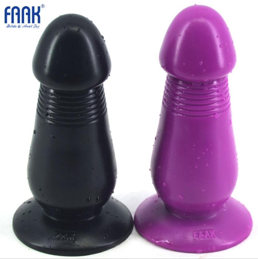 FAAK Big Dildo G-spot Massage Anal Plug Vagina Masturbation For Woman - Adult Toys