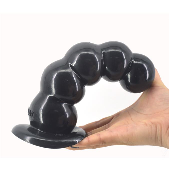 FAAK Big Vegetarian Gelatin Butt Plug Prostate Massager Large Dildo - Adult Toys