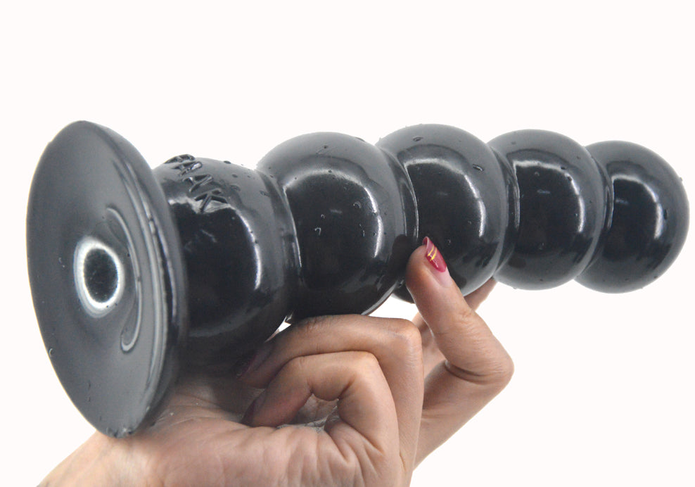 FAAK Big Vegetarian Gelatin Butt Plug Prostate Massager Large Dildo - Adult Toys