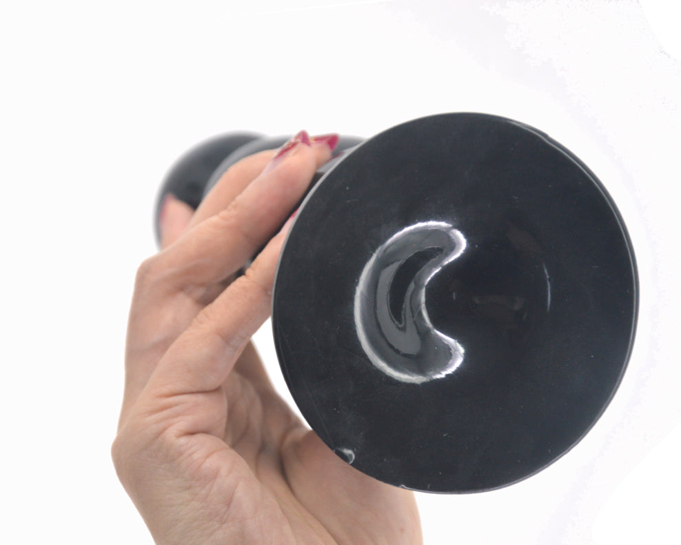 FAAK Big Vegetarian Gelatin Butt Plug Prostate Massager Large Dildo - Adult Toys