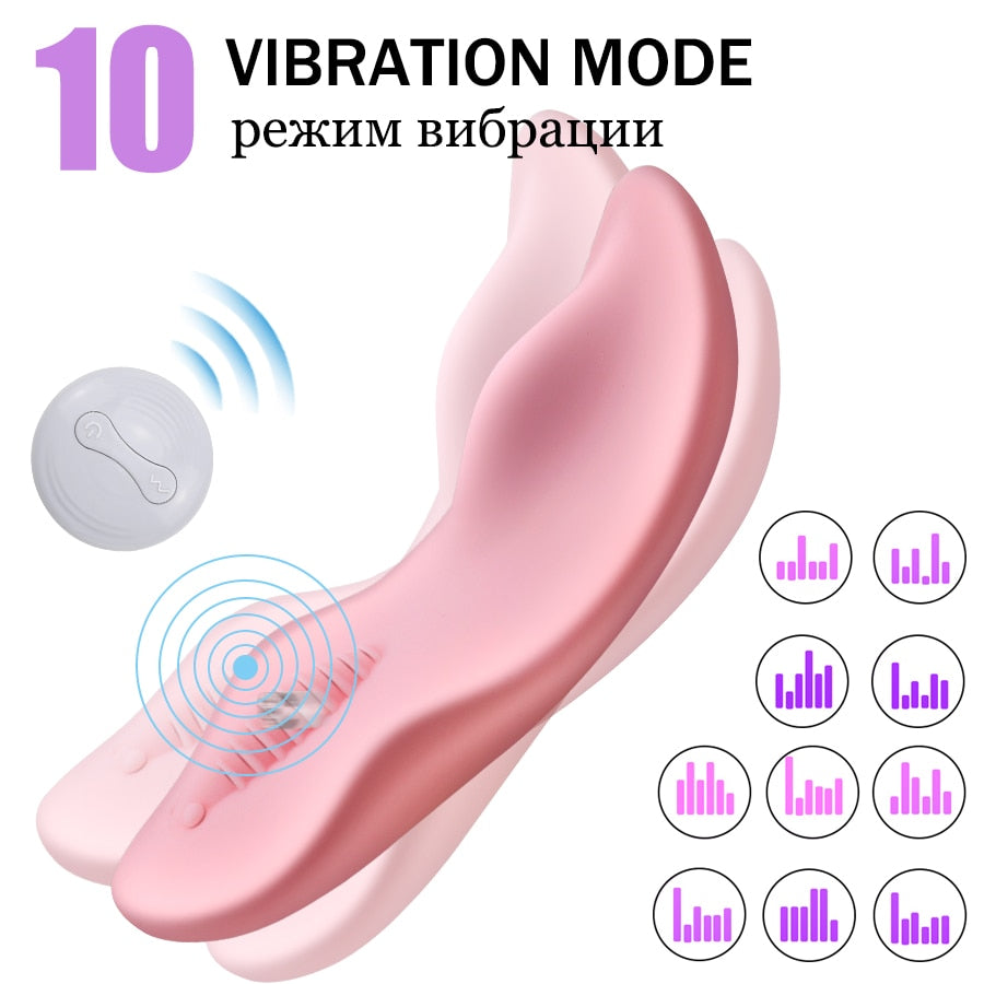 Wearing Wireless Remote Control Double Motors Flexible Vibrator Weadultshop