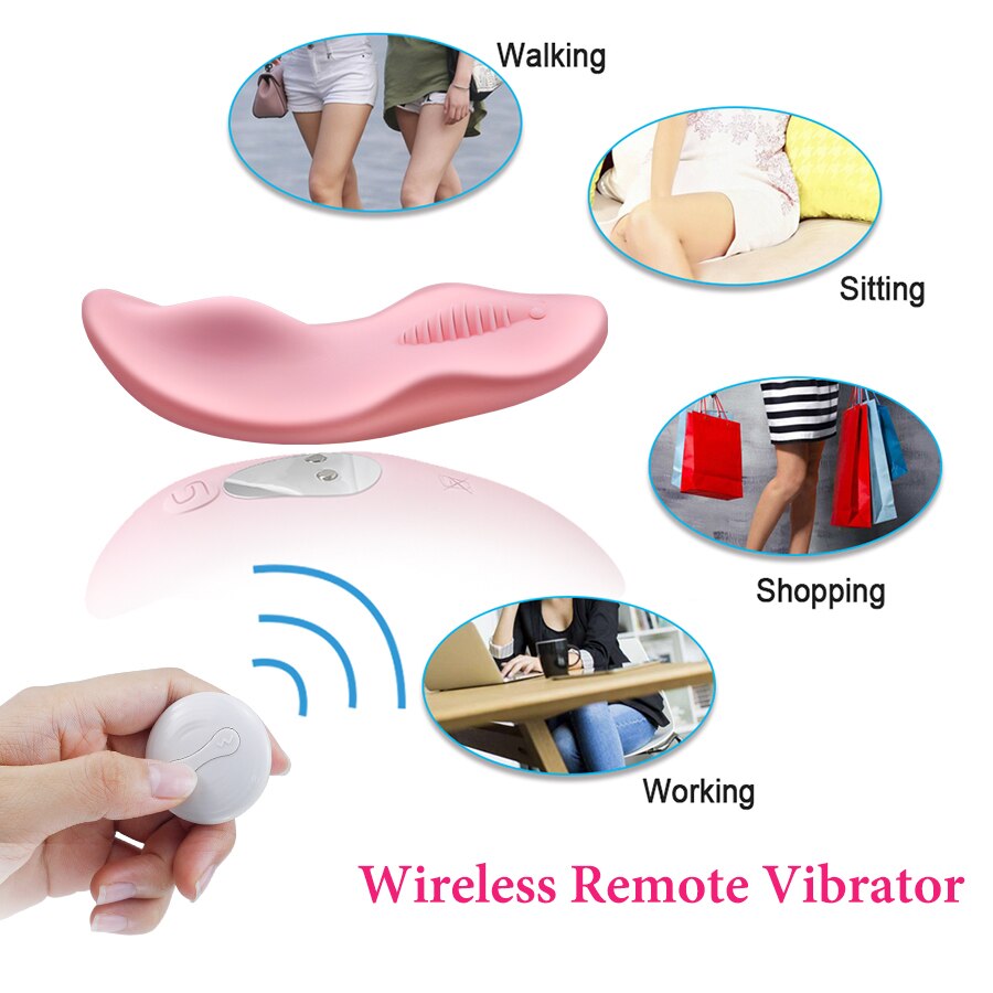 Wearing Wireless Remote Control Double Motors Flexible Vibrator Weadultshop
