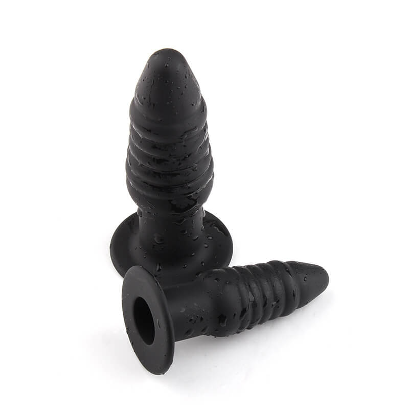 Silicone Finger Thread Hollow Butt Plug For Adult Weadultshop