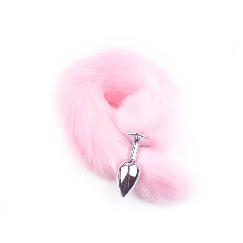 Silicone Fox Tail Anal Plug Jewelry Dildo Sex Toy weadultshop