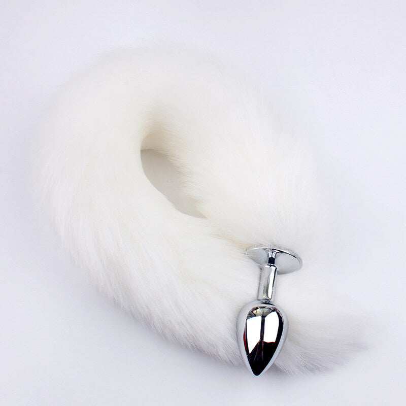 Silicone Fox Tail Anal Plug Jewelry Dildo Sex Toy weadultshop