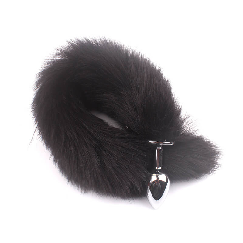 Silicone Fox Tail Anal Plug Jewelry Dildo Sex Toy weadultshop