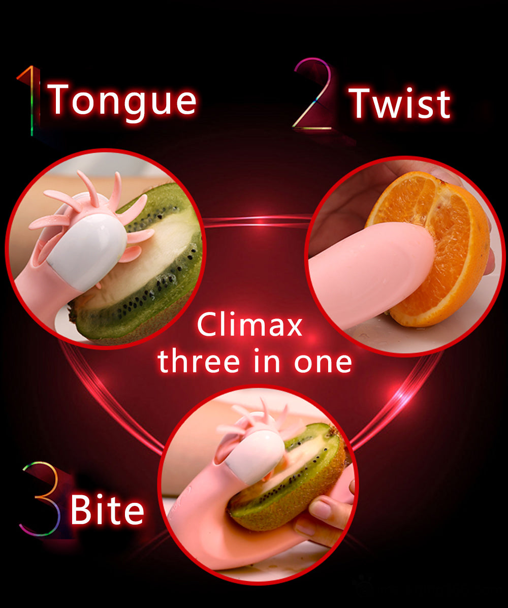 Safiman KYLIN Vibrator Heating Clitrois Licking Rotation Sex Toy - Adult Toys