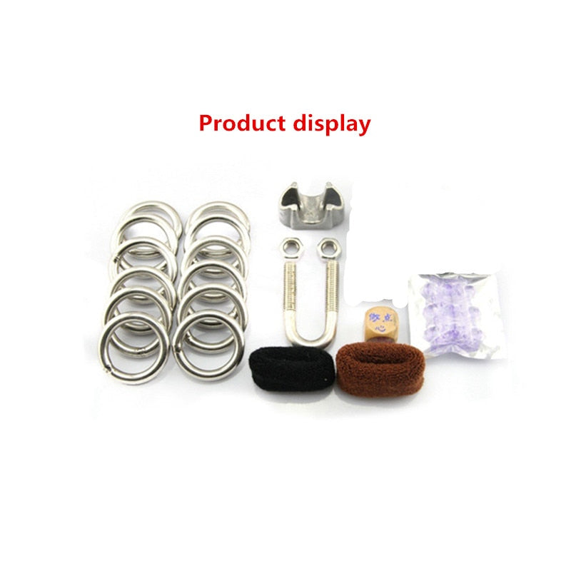 M20 Physical Penis Extender Enlargement Metal Sex Toy