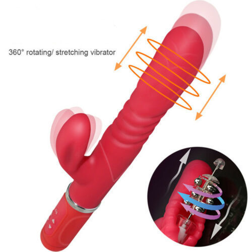 Auto Thrusting 360Rotating Revolving Vibrator For Massaging