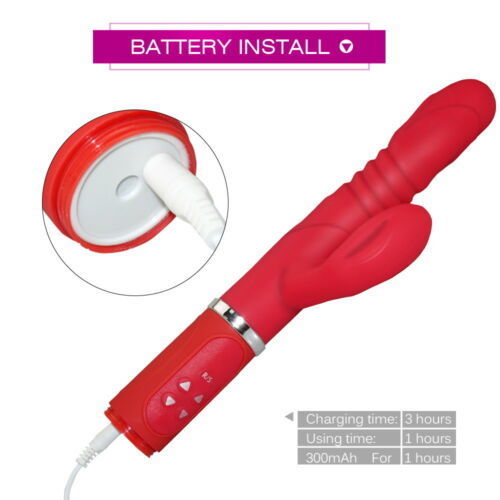 Auto Thrusting 360°Rotating Revolving Vibrator For Massaging Weadultshop