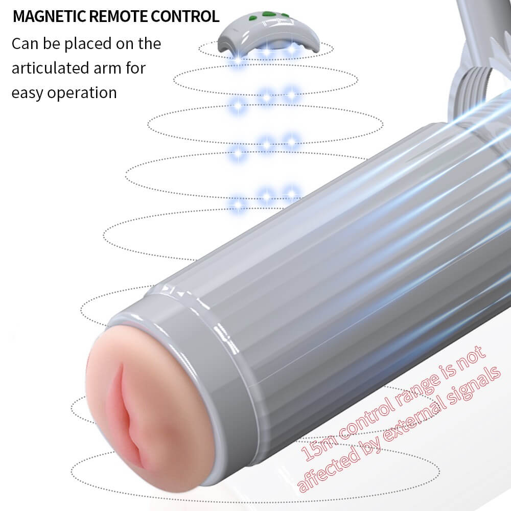 Automatic Strap-on Blowjob Anal Piston Handsfree Sex Machine weadultshop