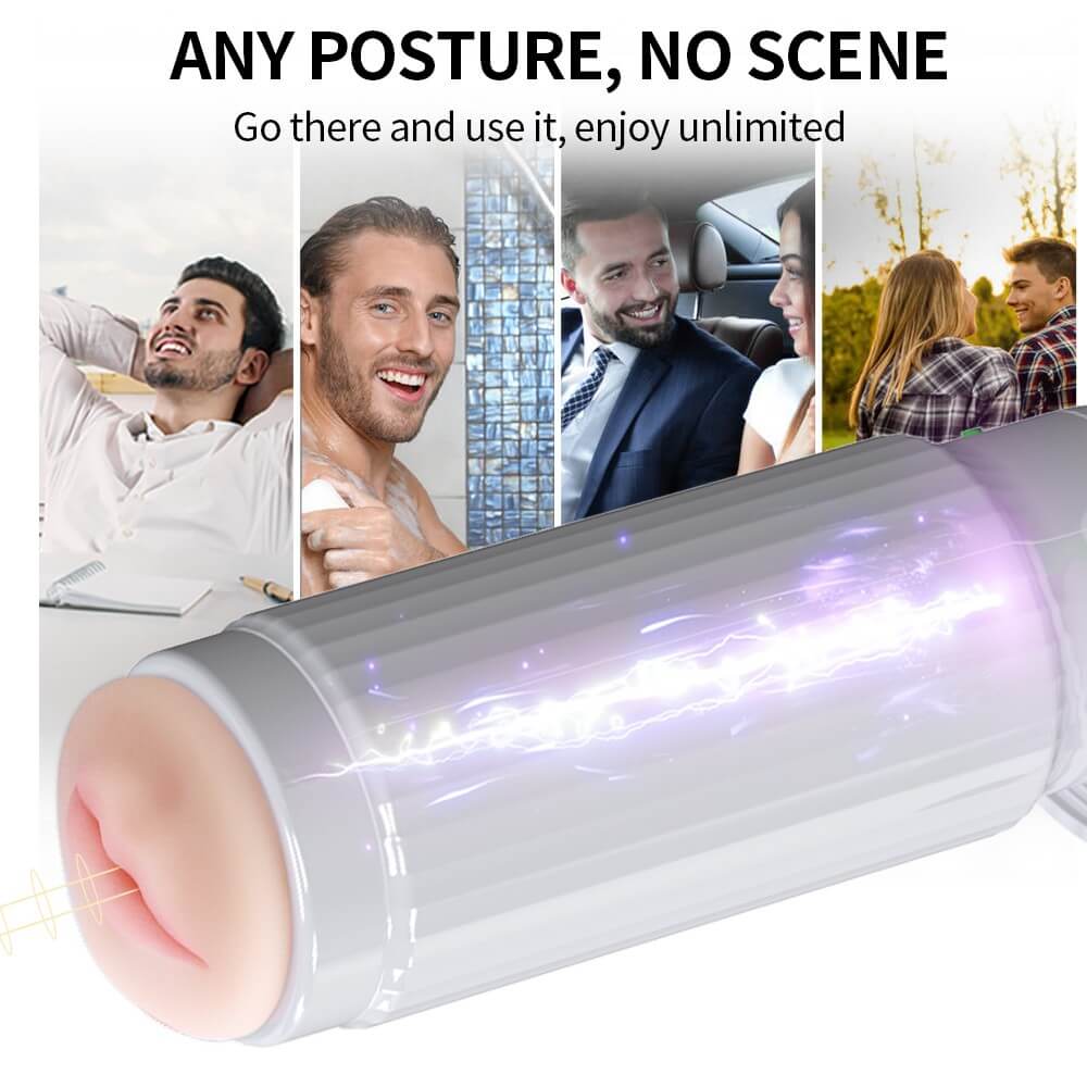 Automatic Strap-on Blowjob Anal Piston Handsfree Sex Machine weadultshop