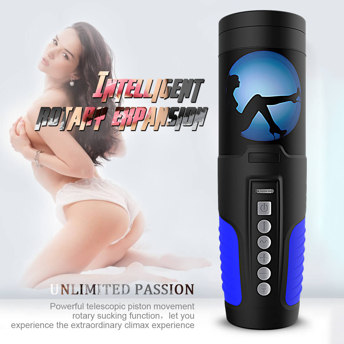 Automatic Rotation Intelligent Voice Masturbator Adult Toy - Adult Toys